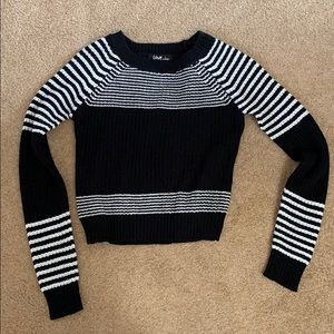 Black and White Sweater
